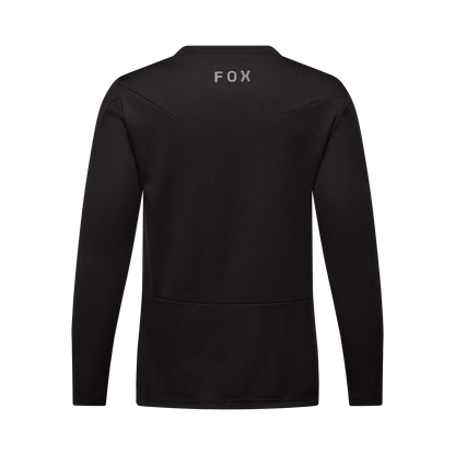 Maillot FOX RANGER HEAD Junior Maniche Lunghe Nero