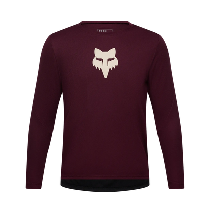 Maglia FOX RANGER FOX HEAD Junior Maniche Lunghe Bordeaux