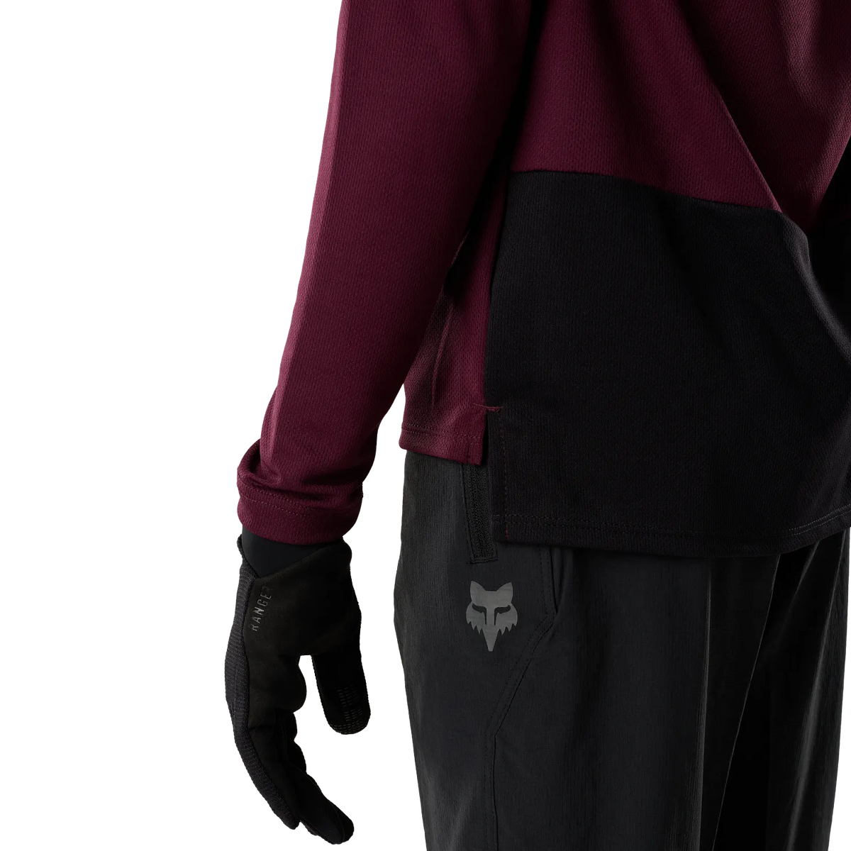 Maglia FOX RANGER FOX HEAD Junior Maniche Lunghe Bordeaux
