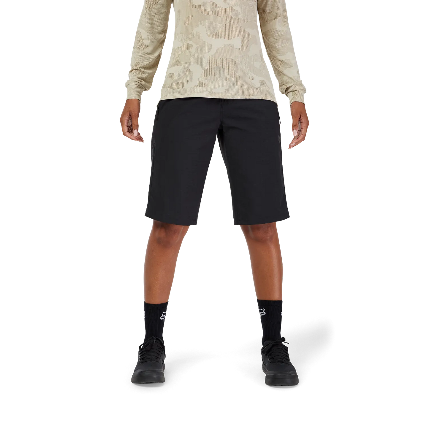 Pantaloncini FOX RANGER con inserto da donna Nero