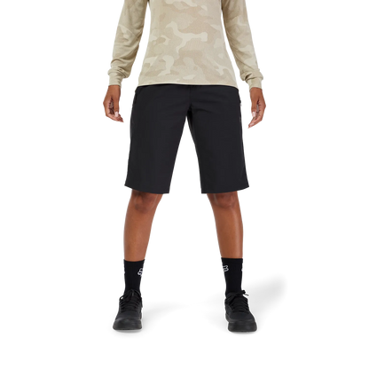Pantaloncino FOX RANGER con Fondello Donna Nero