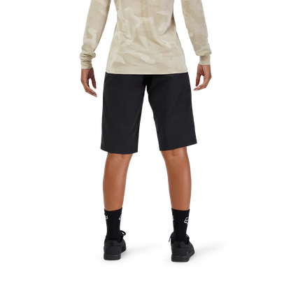 Pantaloncino FOX RANGER con Fondello Donna Nero