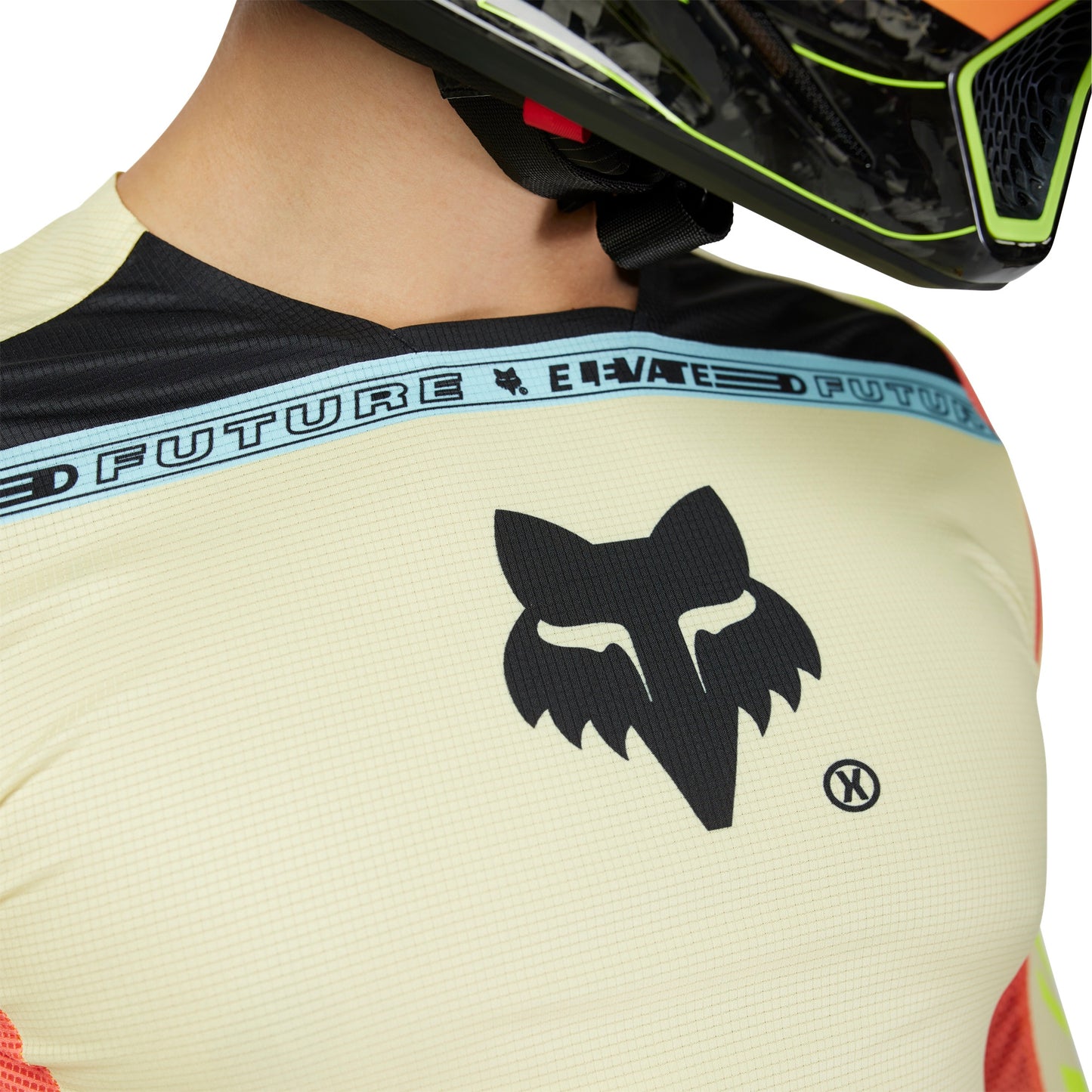 FOX FLEXAIR ELEVATED Maglia a maniche lunghe Giallo/Arancione 2025