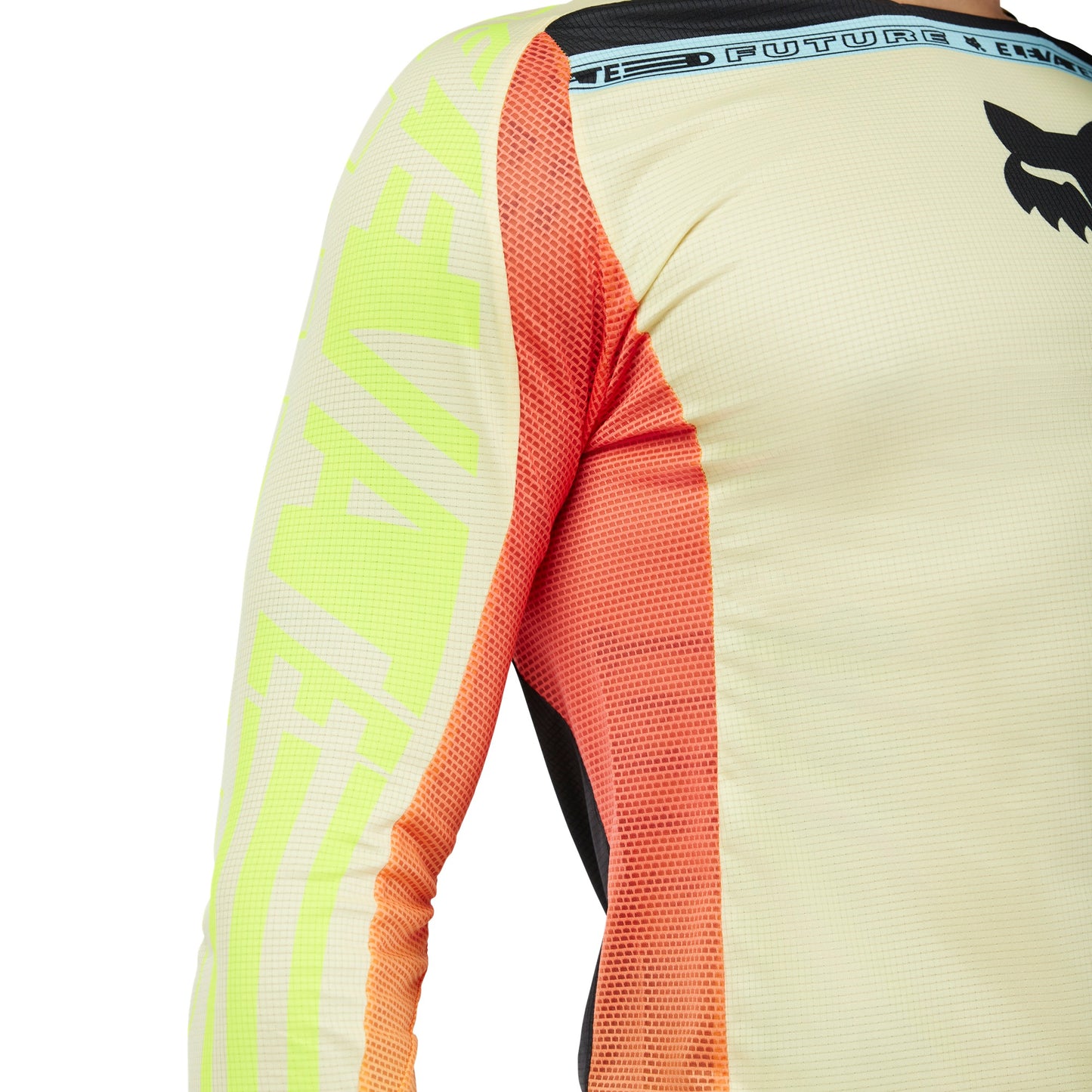 FOX FLEXAIR ELEVATED Maglia a maniche lunghe Giallo/Arancione 2025