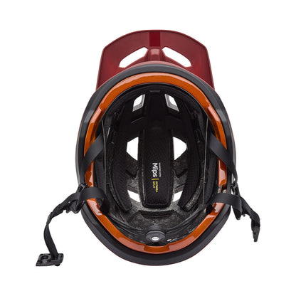 Casco MTB FOX SPEEDFRAME RS MIPS PARANOID Bordeaux/Nero
