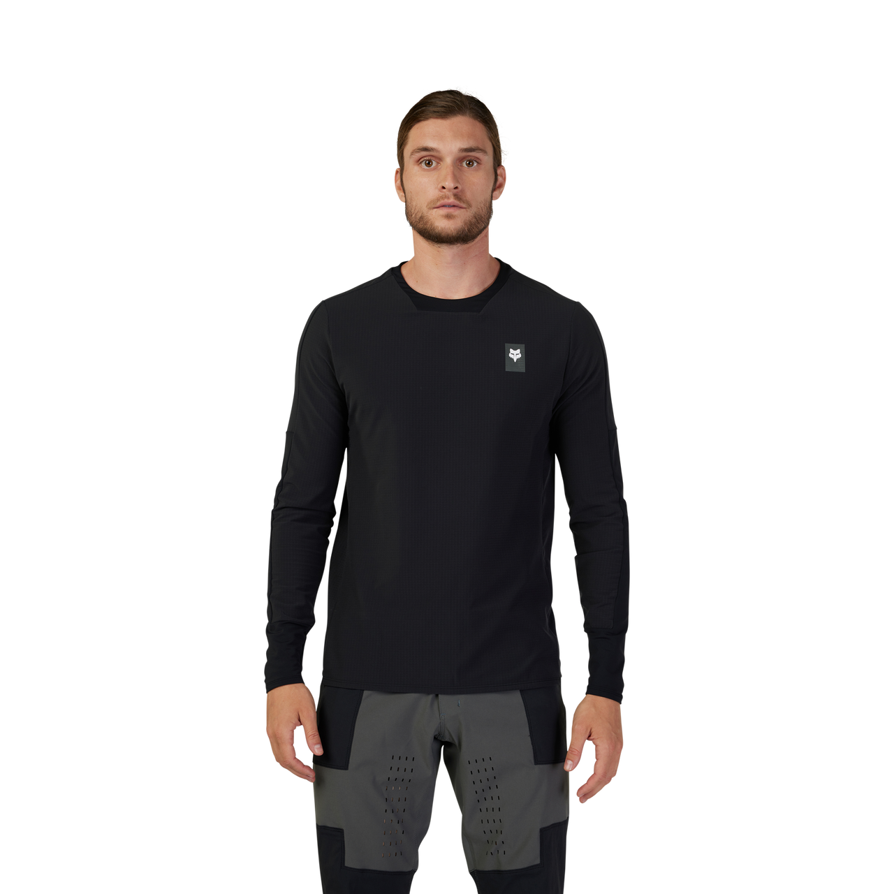 FOX DEFEND THERMAL Maglia a maniche lunghe nera 2024