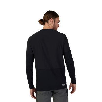 Maglia FOX DEFEND THERMAL Maniche Lunghe Nero