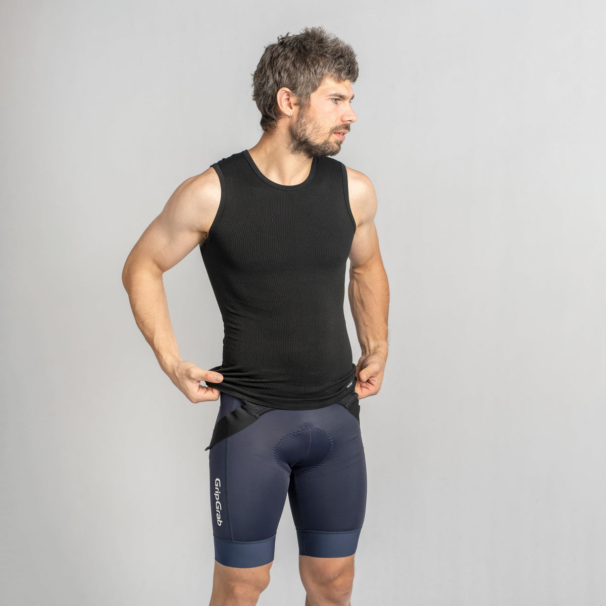 Canotta intima GRIPGRAB PACR SPRING AUTUMN SEAMLESS nera