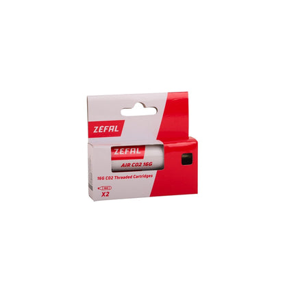 Cartuccia CO2 ZEFAL filettata 16g (x2)