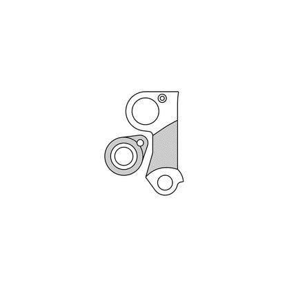 Linguetta del deragliatore VAR DH-69175 Cube