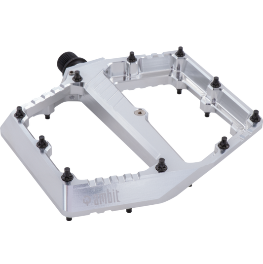 AMBIT Breach Pedali piatti piccoli Argento