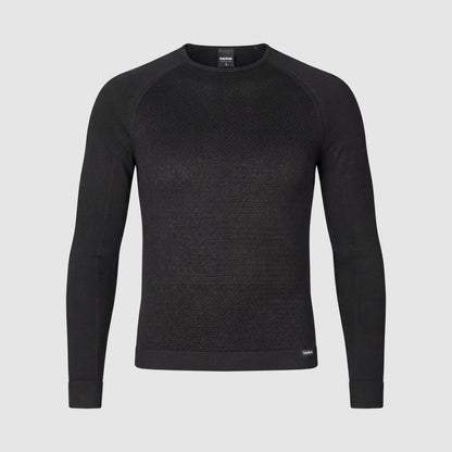 Maglia intima a maniche lunghe GRIPGRAB PACR WINTER SEAMLESS nera