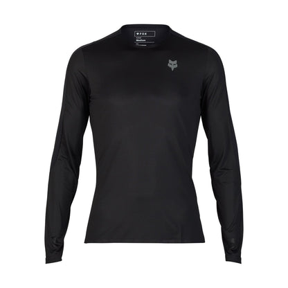 Maglia FOX FLEXAIR ASCENT Maniche Lunghe Nero