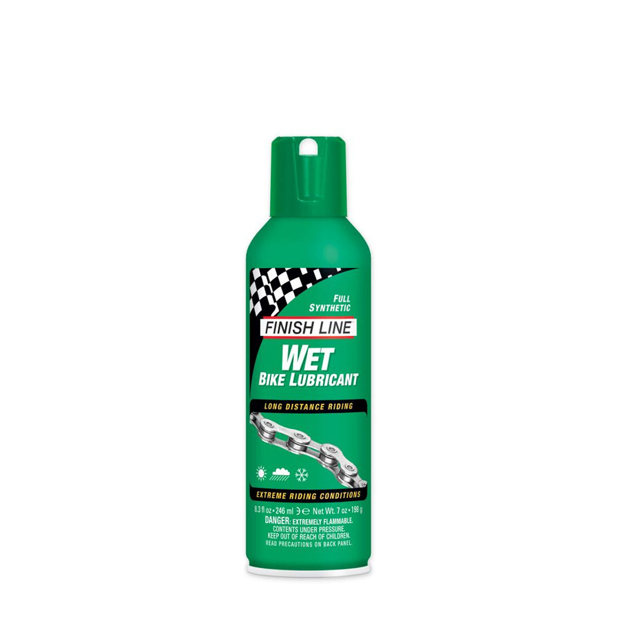 Lubrificante FINISH LINE WET LUBE - Condizioni estreme (246 ml)