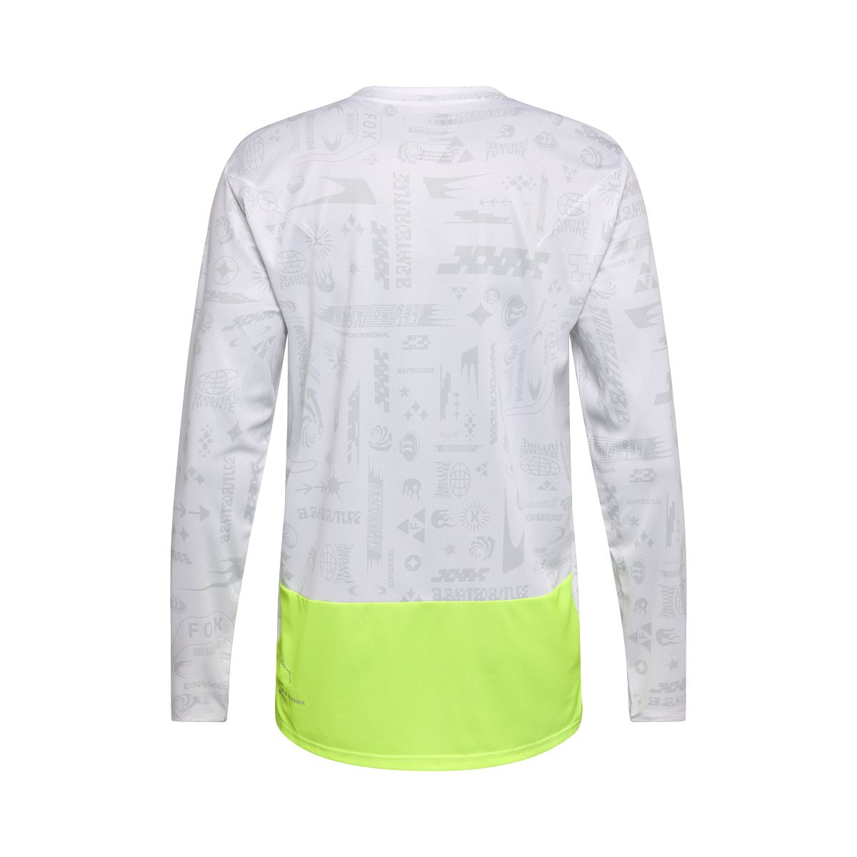 FOX RANGER LUNAR Maglia a maniche lunghe bianco/giallo - Edizione speciale