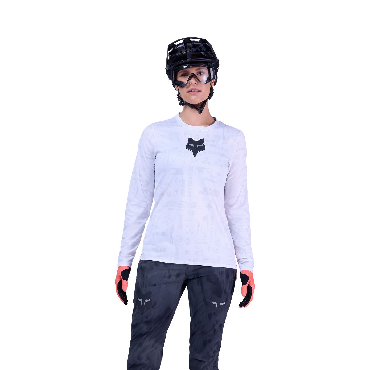FOX RANGER LUNAR - Maglia a manica lunga da donna, bianco - Edizione speciale