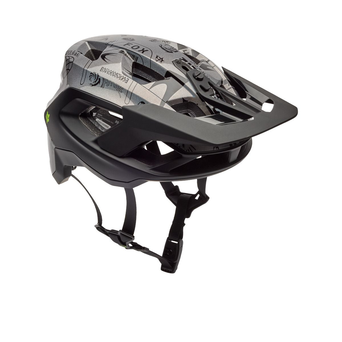 FOX SPEEDFRAME PRO LUNAR Casco MTB Nero/Grigio - Edizione speciale