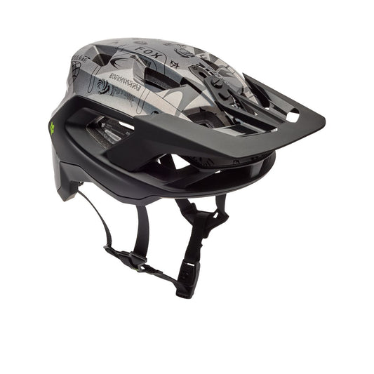 FOX SPEEDFRAME PRO LUNAR Casco MTB Nero/Grigio - Edizione speciale