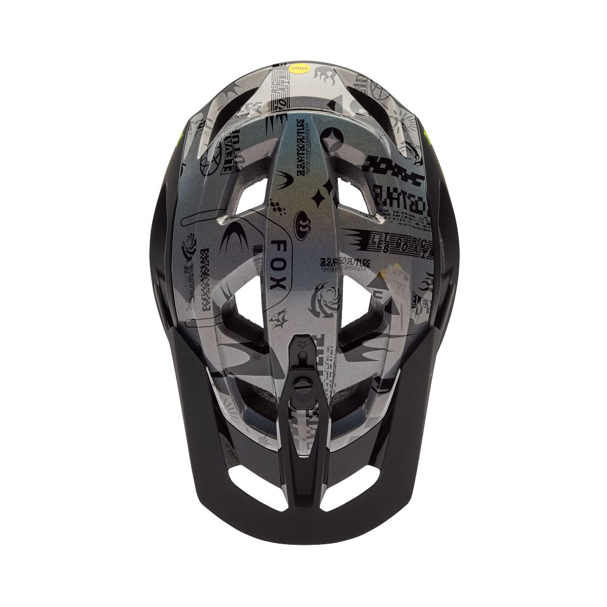FOX SPEEDFRAME PRO LUNAR Casco MTB Nero/Grigio - Edizione speciale