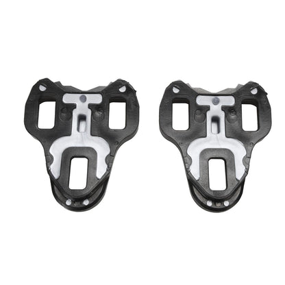 Kit di Tacchette VELOX ANTISCIVOLO per PEDALI LOOK KEO Nero 0°