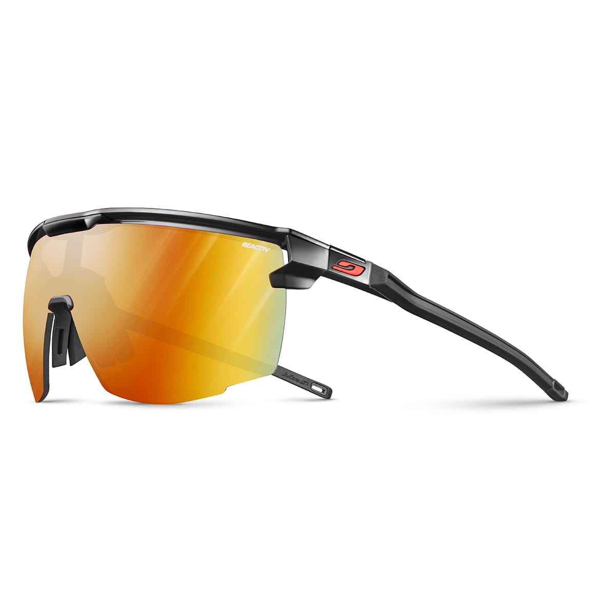 Occhiali JULBO ULTIMATE Nero/Rosso Spectron 3CF Trasparente