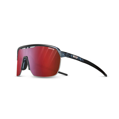 Occhiali JULBO FREQUENCY Blu Traslucido/Nero Reactiv High Contrast Fotocromatico