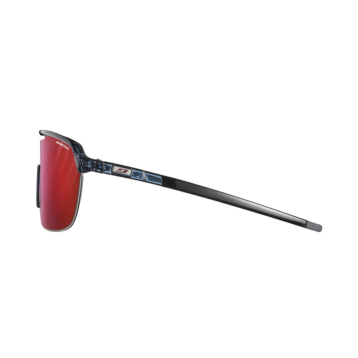 Occhiali JULBO FREQUENCY Translucent Blu/Nero Reactiv Trasparente