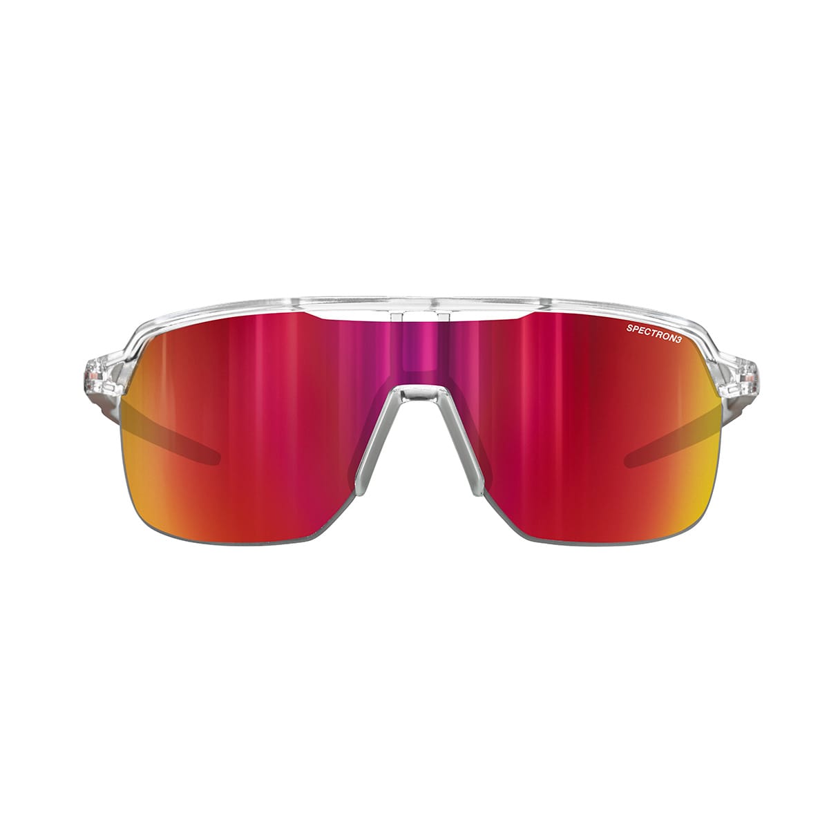 Occhiali JULBO FREQUENCY Cristallo/Rosso Spectron 3CF Fumé