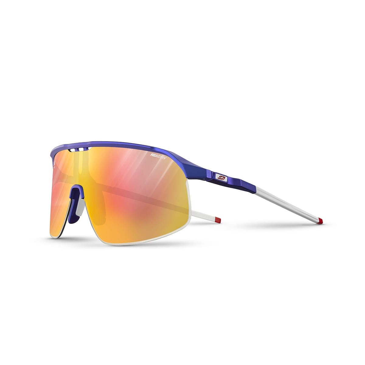 Occhiali JULBO DENSITY Groupama FDJ Blu/Bianco Reactiv Giallo/Marrone