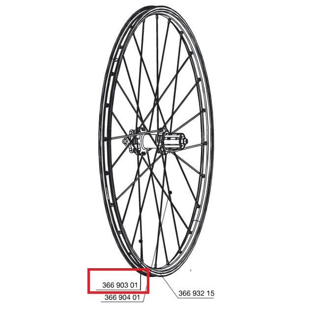 KIT 12 RAGGI ANTERIORE/POSTERIORE MAVIC CROSSONE/CROSSMAX - XA 29"/AKSIUM DISC 9 + 12 FT/AKS ALLROAD 296MM
