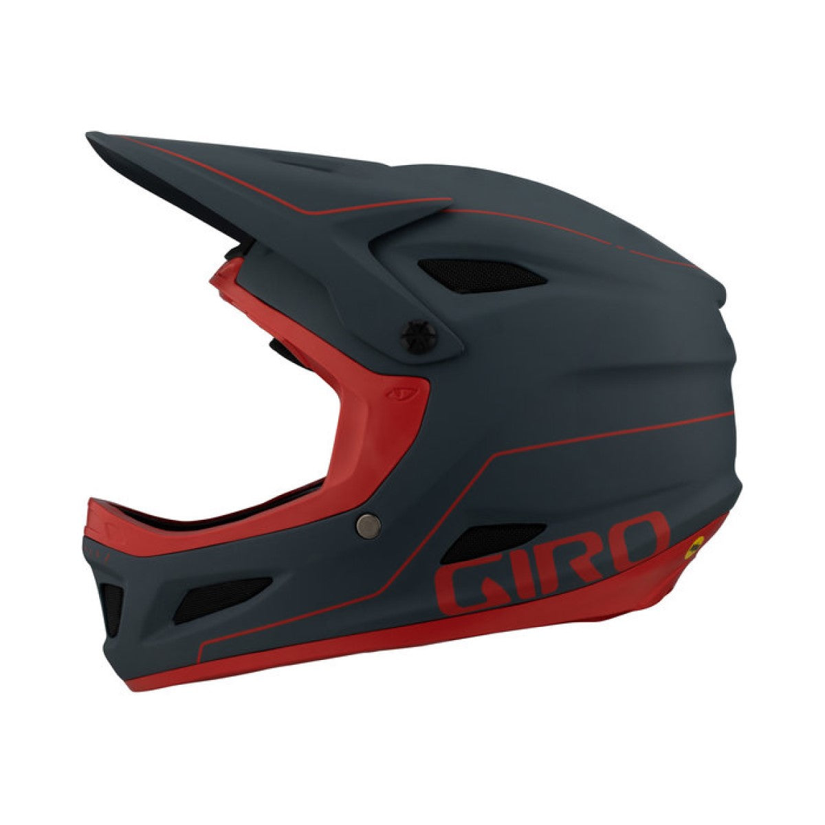 Casco MTB GIRO DISCIPLE MIPS Grigio/Rosso