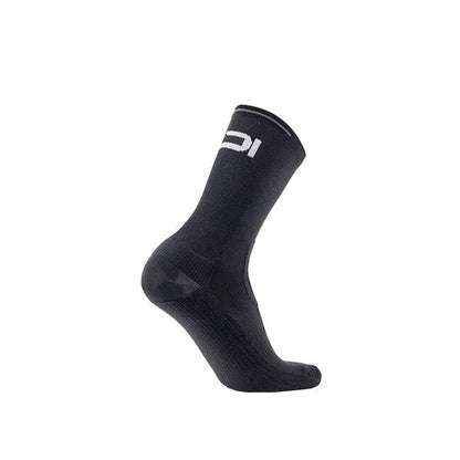 Calzini da ciclismo Sidi Visibilis neri, 20 cm