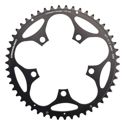 Piatto Esterno 9/10V STRONGLIGHT ALU 5083 TYPE S 110mm nero