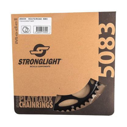 Piatto Esterno 9/10V STRONGLIGHT ALU 5083 TYPE S 110mm nero