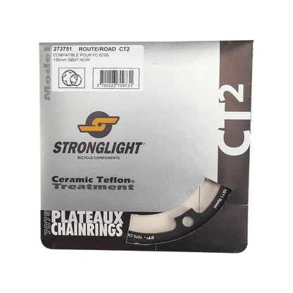 Piatto Interno 10V STRONGLIGHT CT² Shimano 7900 / 6700 130 mm