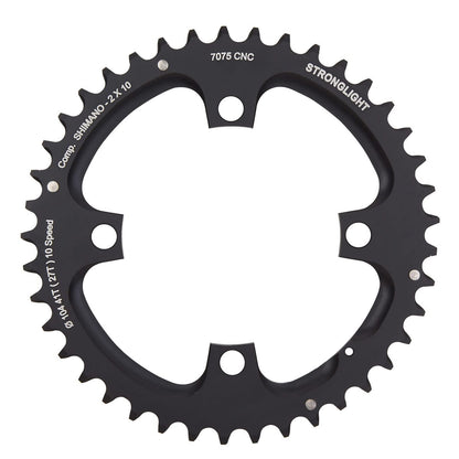 Piatto Esterno STRONGLIGHT ALU 7075 10V Doppio 4 Fori 104 mm