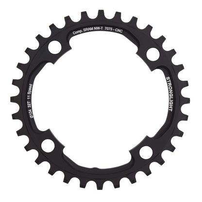 Piatto Mono STRONGLIGHT ALU 7075 NARROW WIDE Sram X01 11V 4 Fori 104 mm