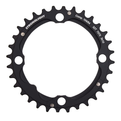Piatto Intermedio STRONGLIGHT 10V Triplo 4 Fori 104 mm