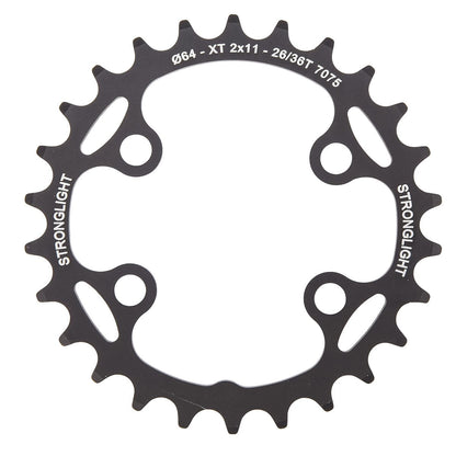 Piatto Interno STRONGLIGHT Shimano XT M8000 / SLX M7000 11V 4 Fori 64 mm