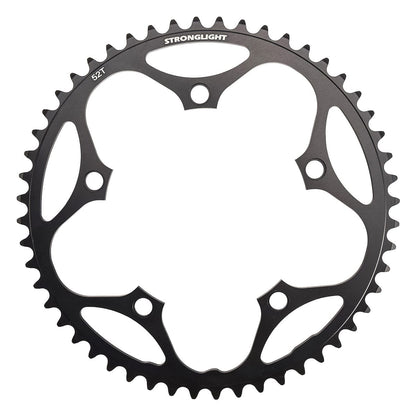 Piatto esterno 9/10V STRONGLIGHT ALU 5083 Tipo S 130 mm Nero