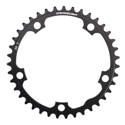 Piatto Interno 9/10V STRONGLIGHT ALU 5083 TIPO S 130mm nero