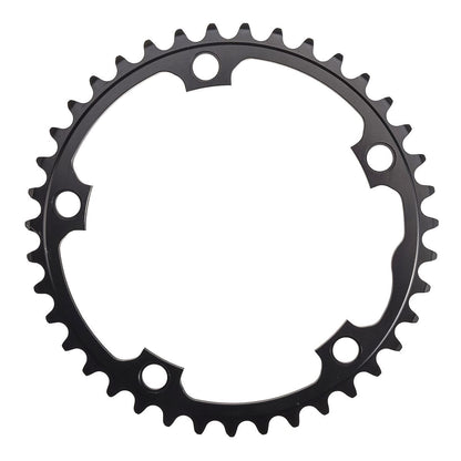 Piatto Interno 9/10V STRONGLIGHT ALU 5083 TIPO S 130mm nero