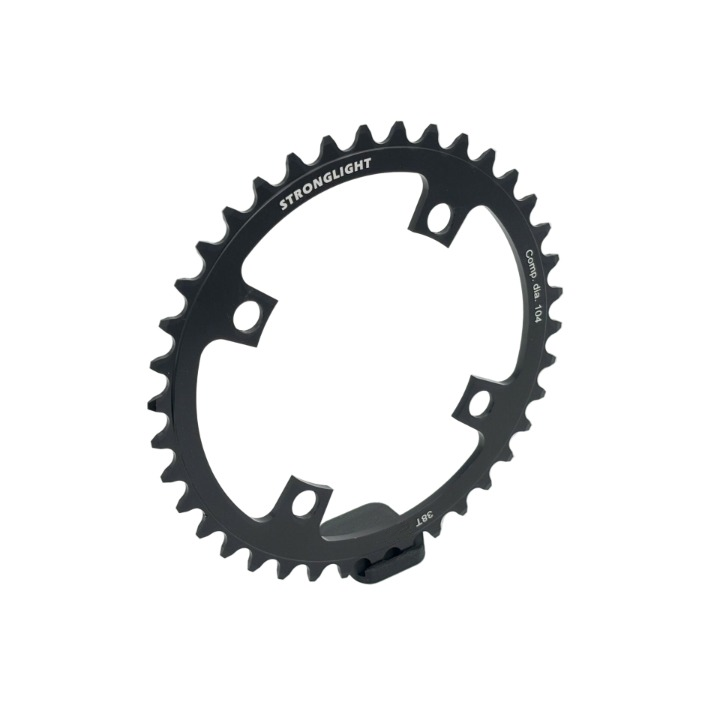 Ingranaggio mono STRONGLIGHT BOSCH GEN1/GEN3 1V/8V/9V/10V Con tutti i ragni da 104 mm (Bosch, Shimano, Yamaha, Bafang, Brose...)