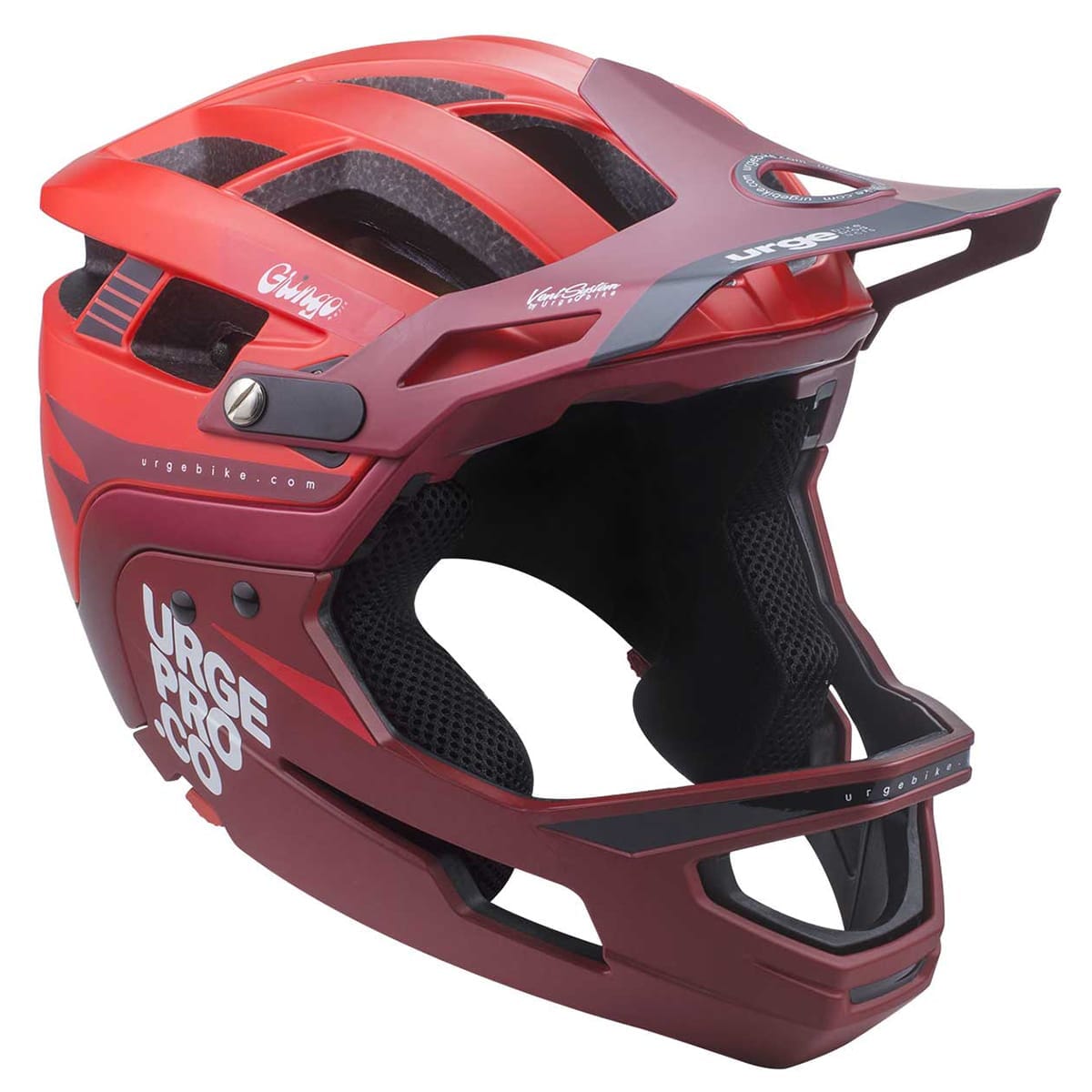 Casque VTT URGE GRINGO DE LA PAMPA Rouge