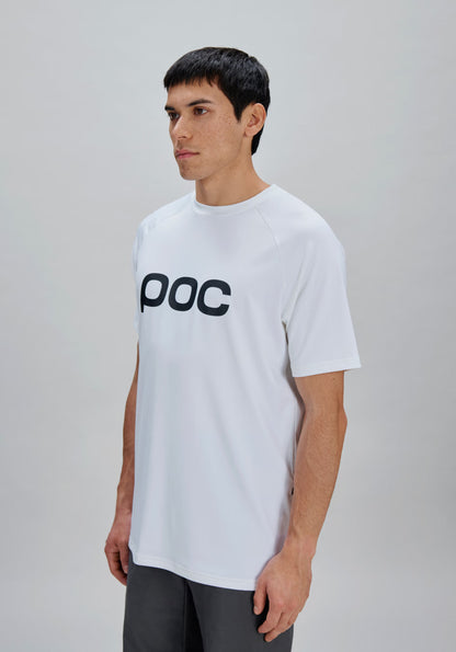 Maillot POC REFORM ENDURO Maniche Corte Bianco