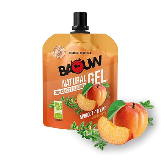 Gel energetico BAOUW BIOLOGICO all'albicocca e al timo (85g)