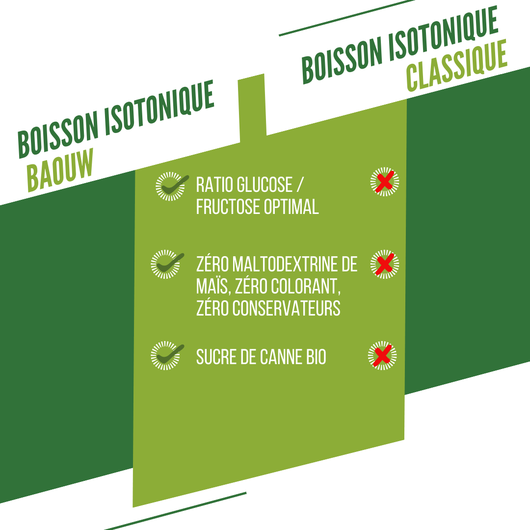 BAOUW ISOTONIC Bevanda energetica (585 g) Limone e sambuco