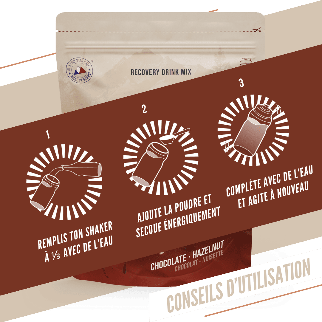 BAOUW RECOVERY Drink (500 g) Cioccolato e nocciole