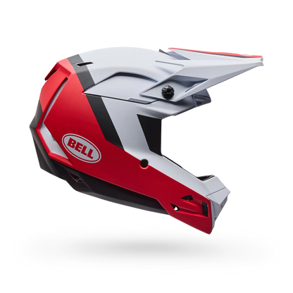 Casco MTB BELL FULL-10 MIPS LEVEL SET Bianco/Rosso