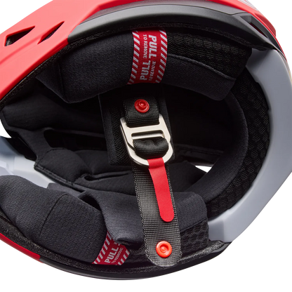 Casco MTB BELL FULL-10 MIPS LEVEL SET Bianco/Rosso